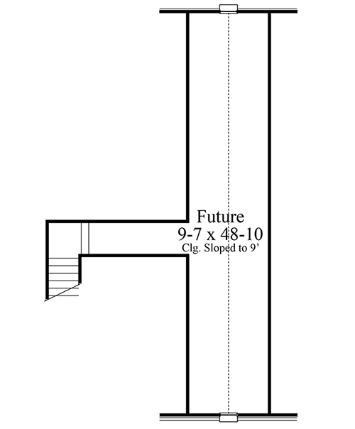 Optional or Future Floor Plan image of Carson House Plan