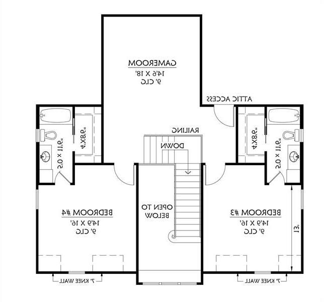 2nd Floor image of Summerville House Plan