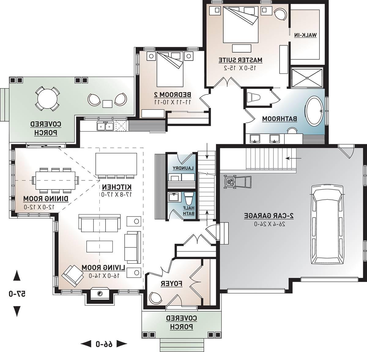 1st Floor Plan image of Ashton House Plan