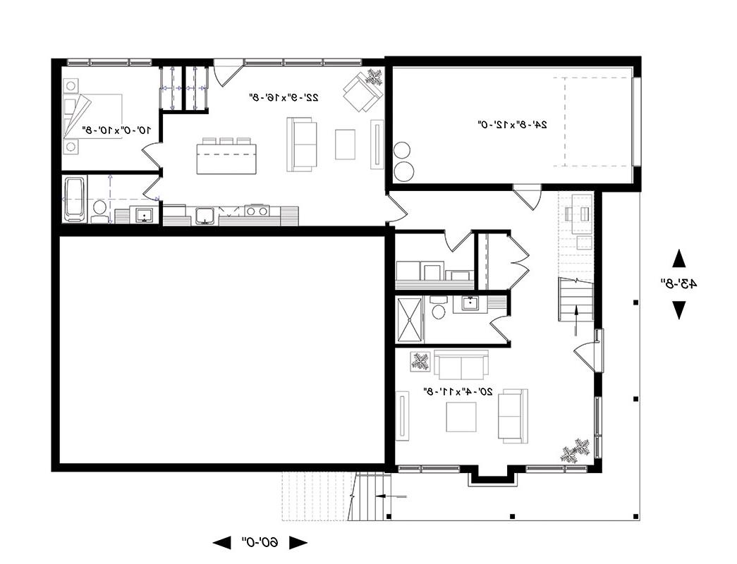 Basement image of Laeticia House Plan