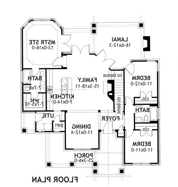 First Floor Plan image of Merveille Vivante Small House Plan
