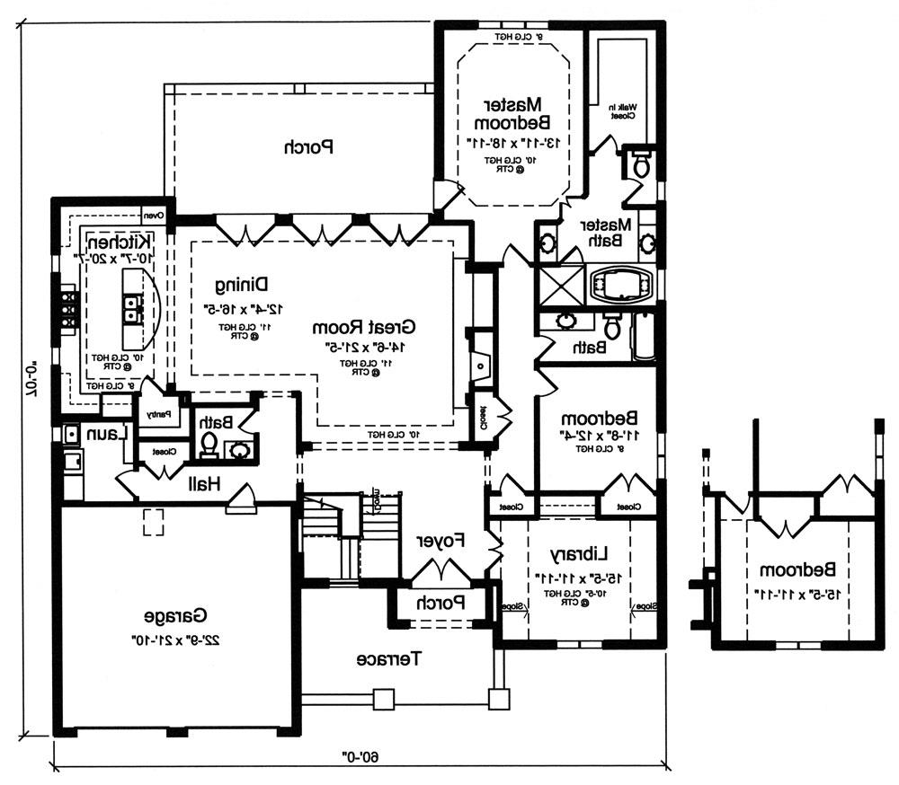 1st Floor Plan image of Bethany House Plan