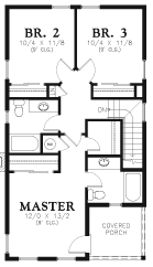 Second Floor image of Beacon House Plan