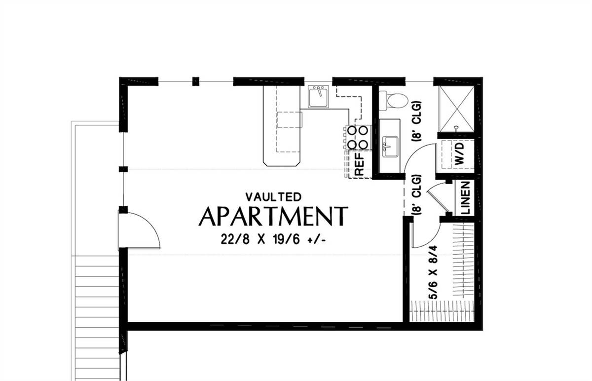 Apartment Above Garage image of Wedgewood House Plan