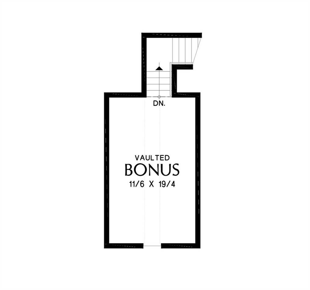 Bonus Room image of Lancaster House Plan