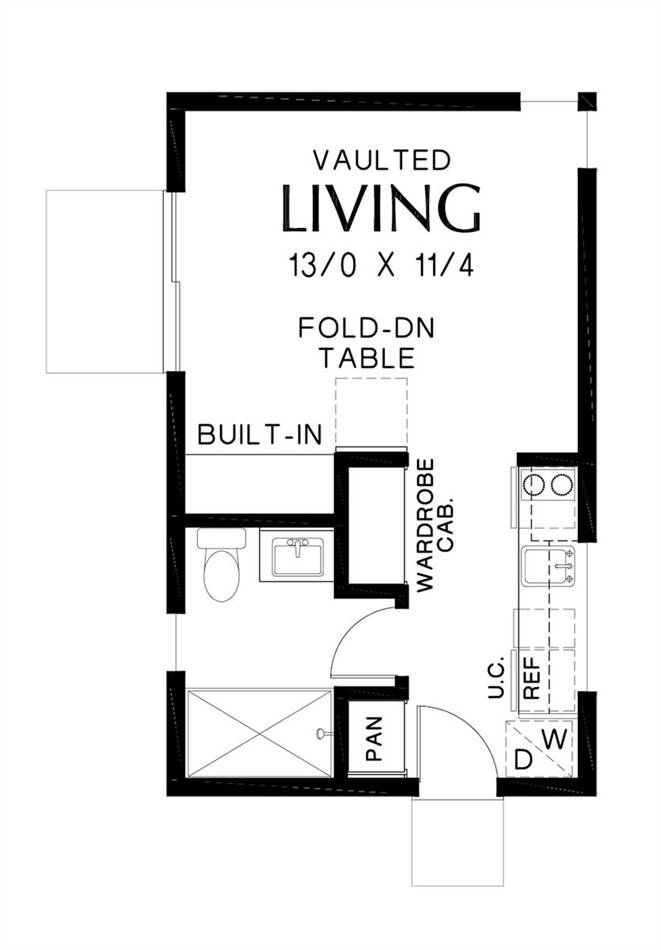 Main Floor Plan image of Tolleson House Plan
