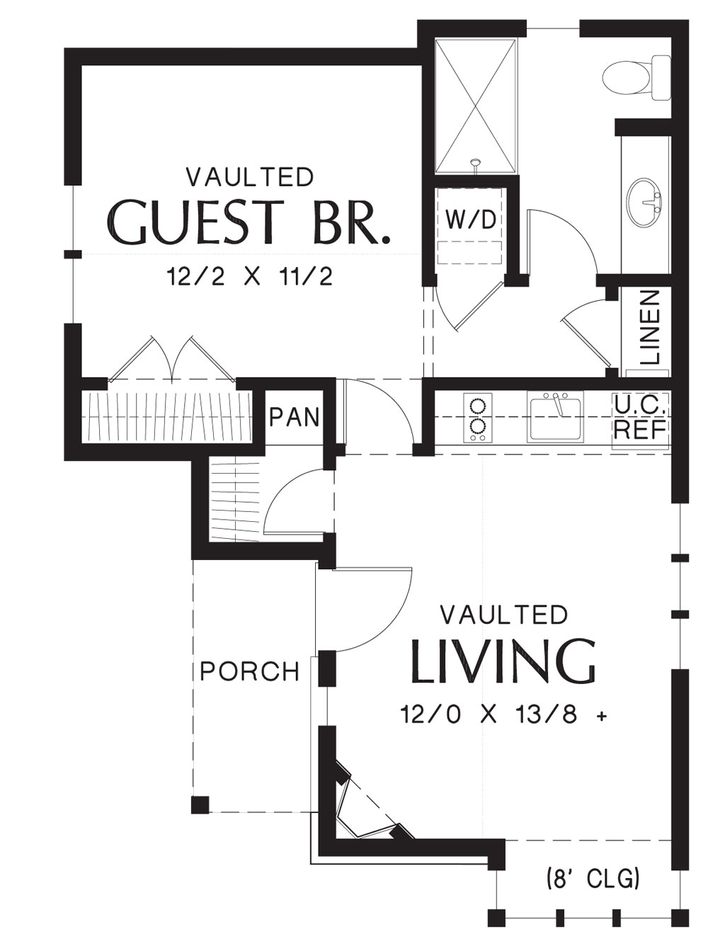 1st Floor Plan image of Padstow House Plan