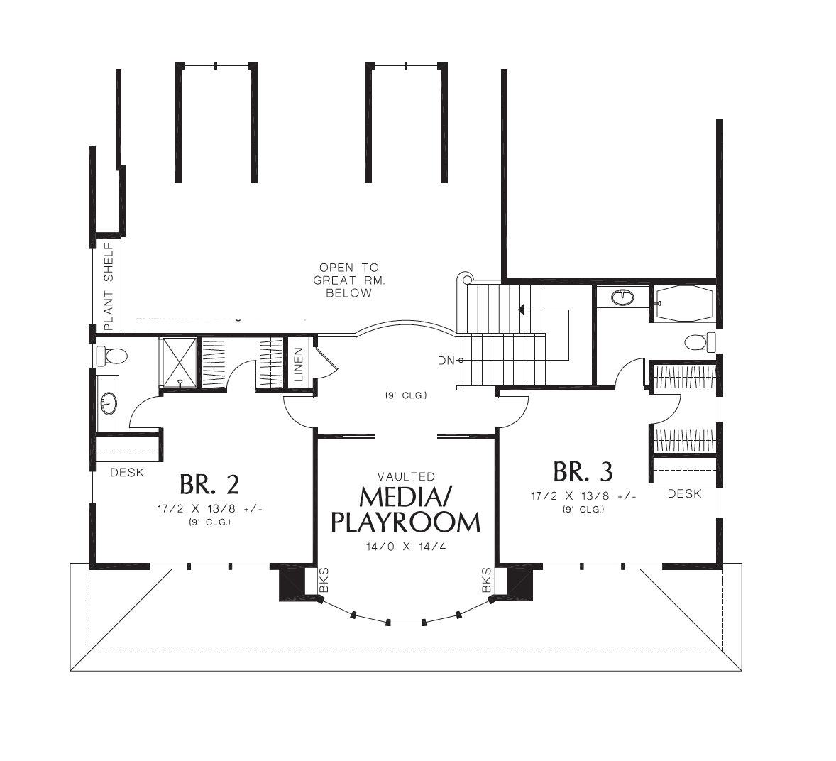 2nd Floor image of Stoneham House Plan