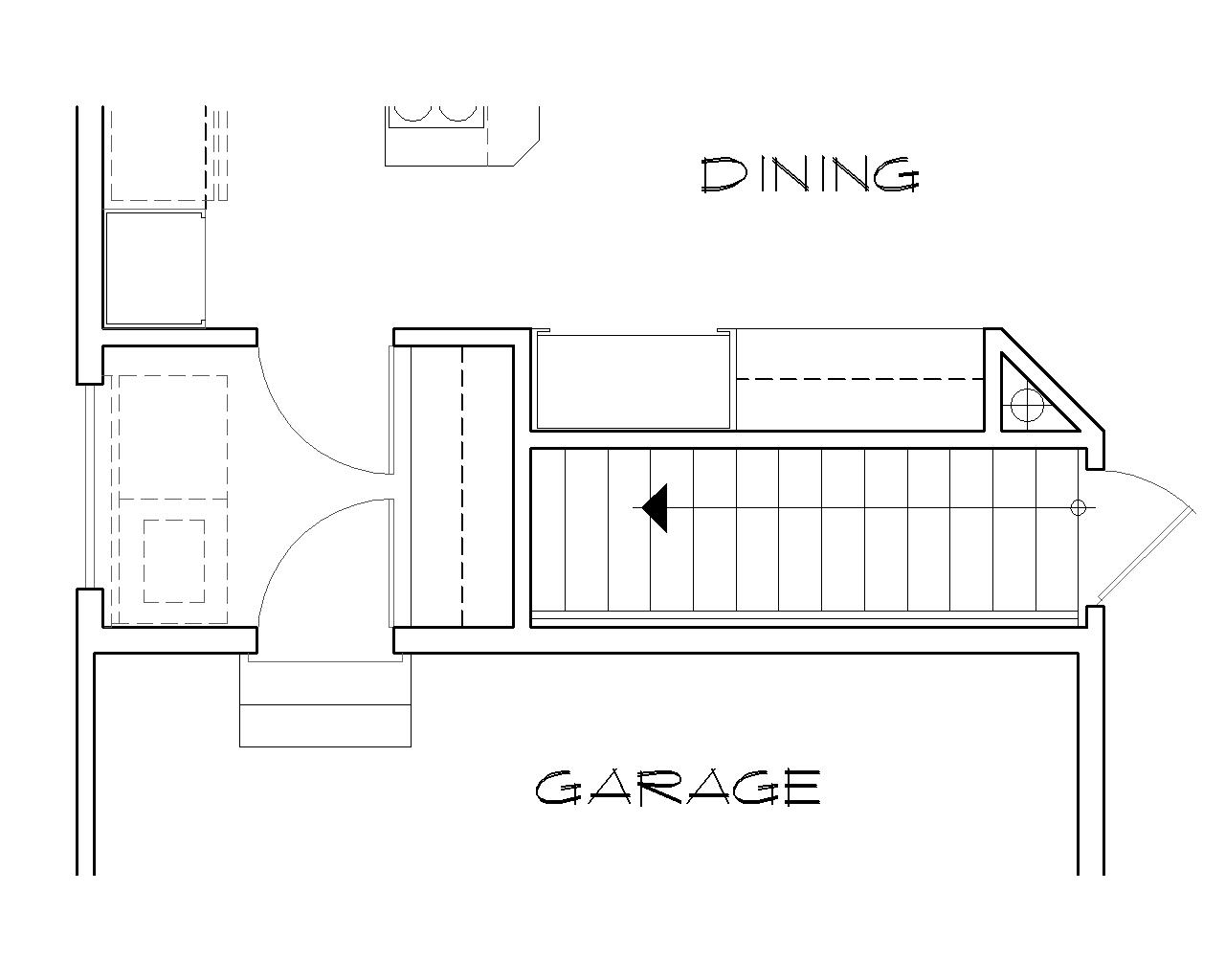 Basement Stair Location image of Rome House Plan