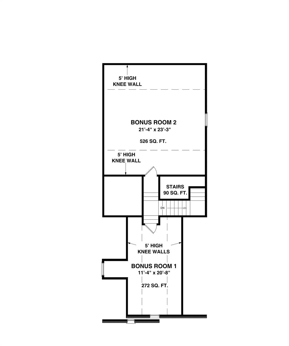 2nd Floor image of The Aberdeen House Plan