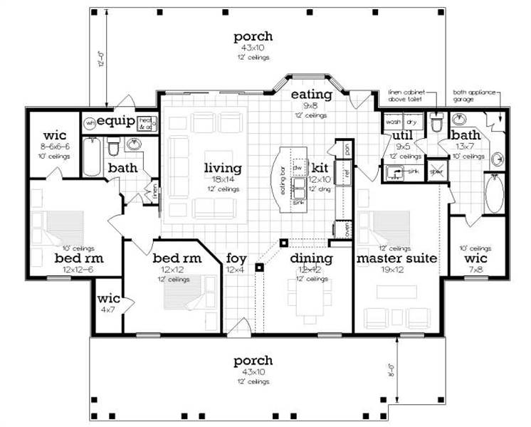 Floor Plan image of Penny Lane House Plan