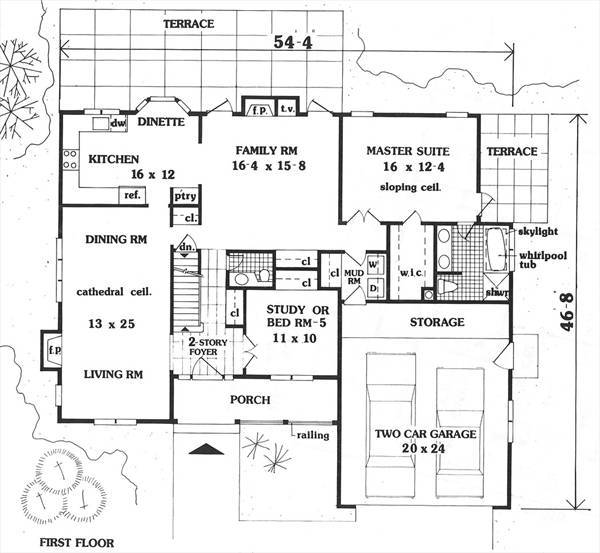 first floor image of Plan 5626