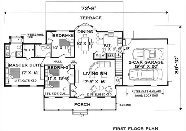 Fist Floor image of Plan 5628