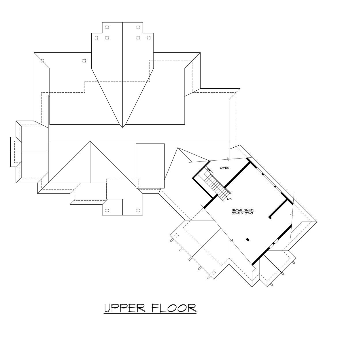 2nd Floor image of Mansfield Meadows House Plan