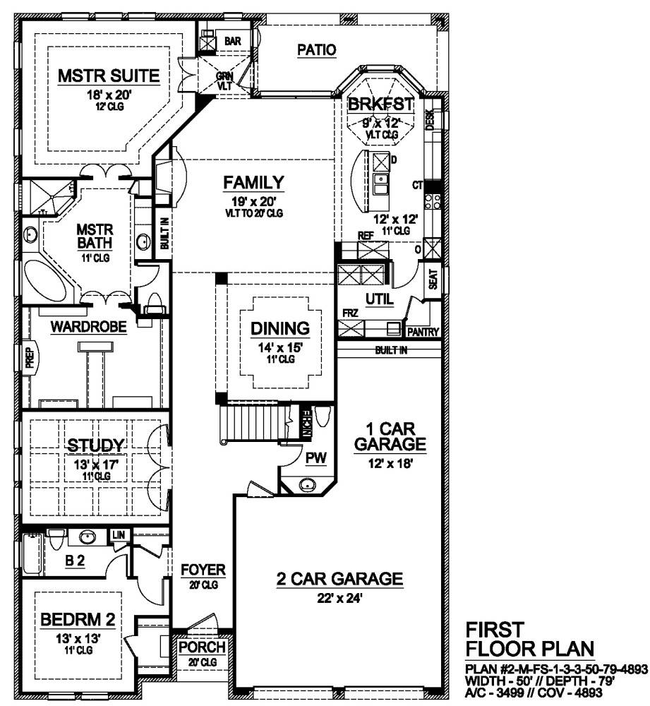 First Floor image of Norwich House Plan