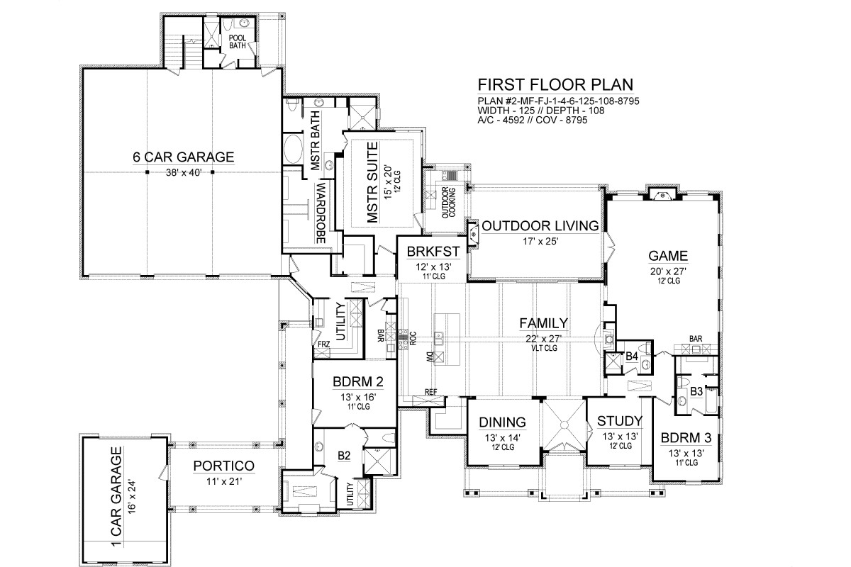 First Floor image of Sienna House Plan