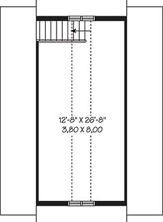 Second level image of Morgan's Way House Plan