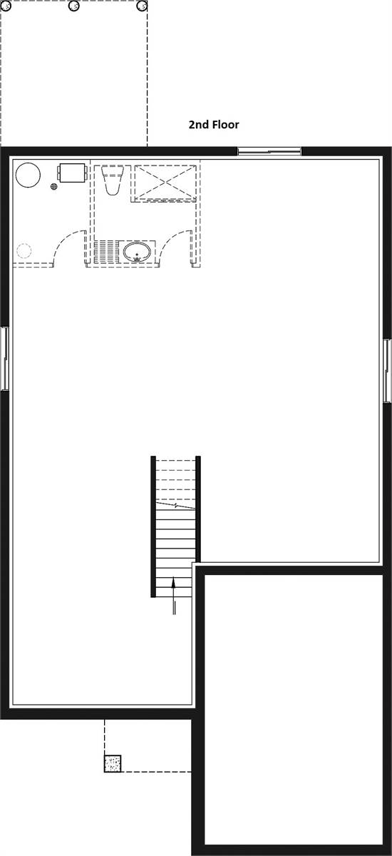 Basement image of Oakland House Plan