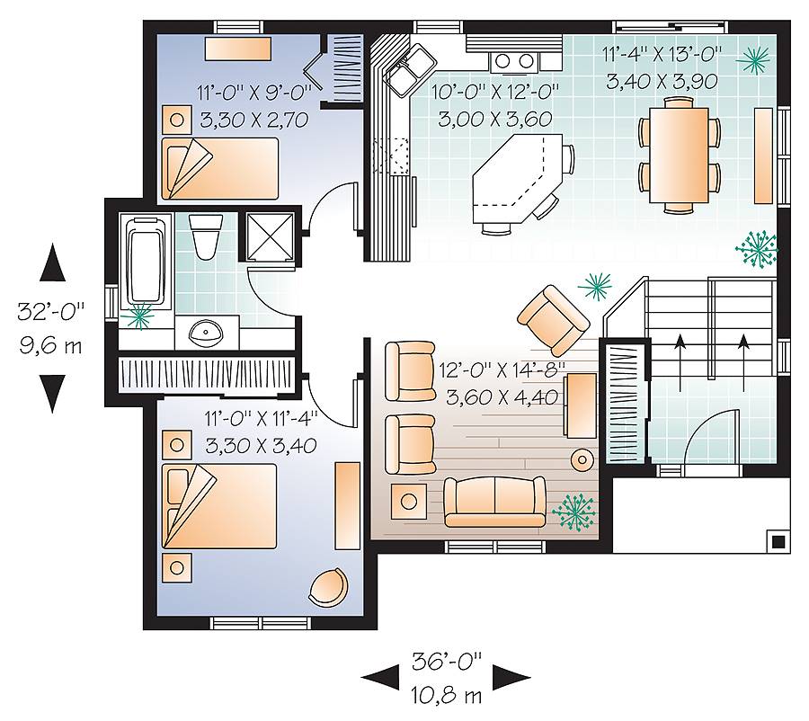 1st Floor Plan image of Aspendale House Plan