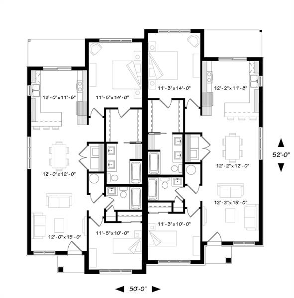 1st Floor Plan image of Ferguson House Plan