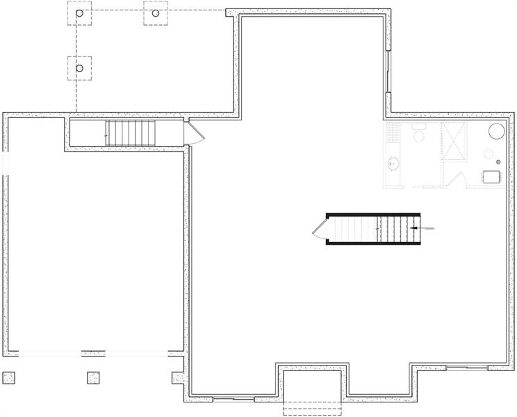 Basement image of Maple Way House Plan
