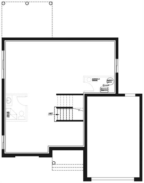 Basement image of Frontenac 3 House Plan