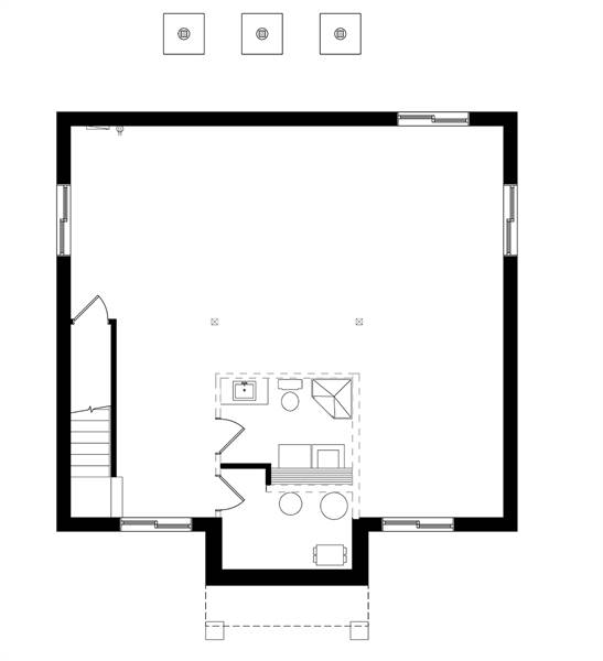 Basement image of Chai 2 House Plan