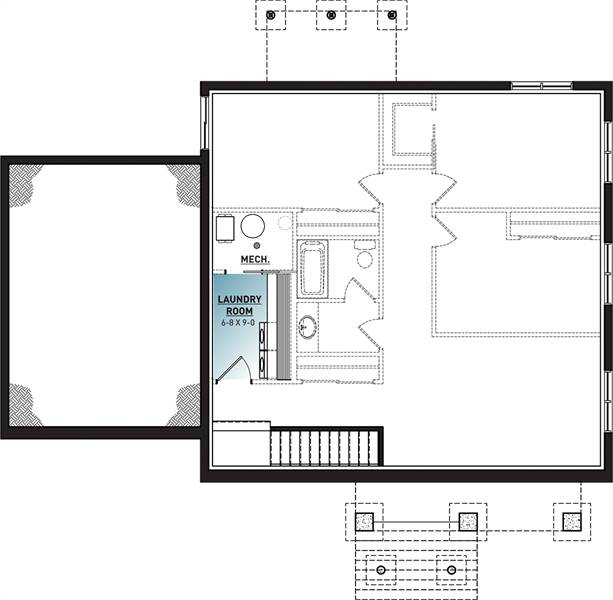 Basement image of Nordika 2 House Plan