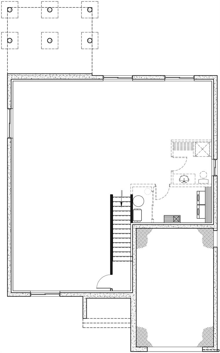 Basement Floor image of Urban Valley III House Plan