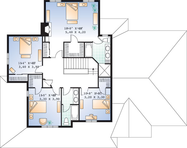 Second level image of Eliana House Plan