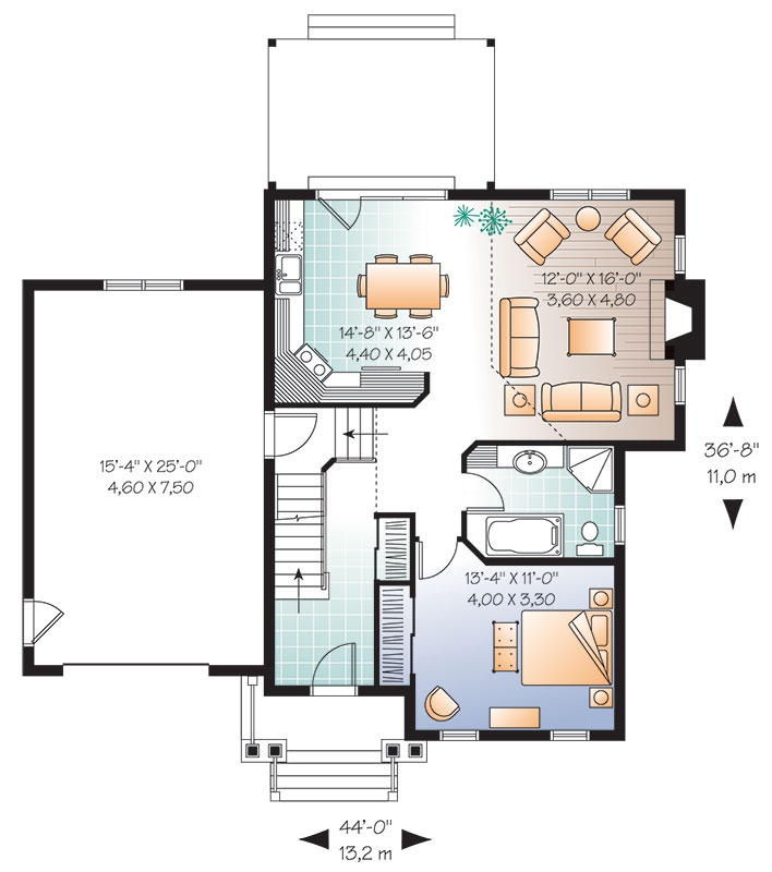 First level image of Tommy House Plan