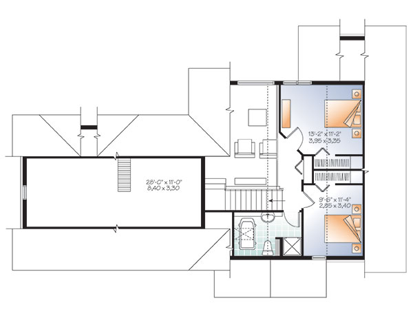 Second level image of Suncrest 2 House Plan