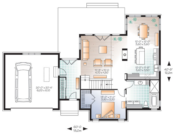 First level image of Suncrest 2 House Plan
