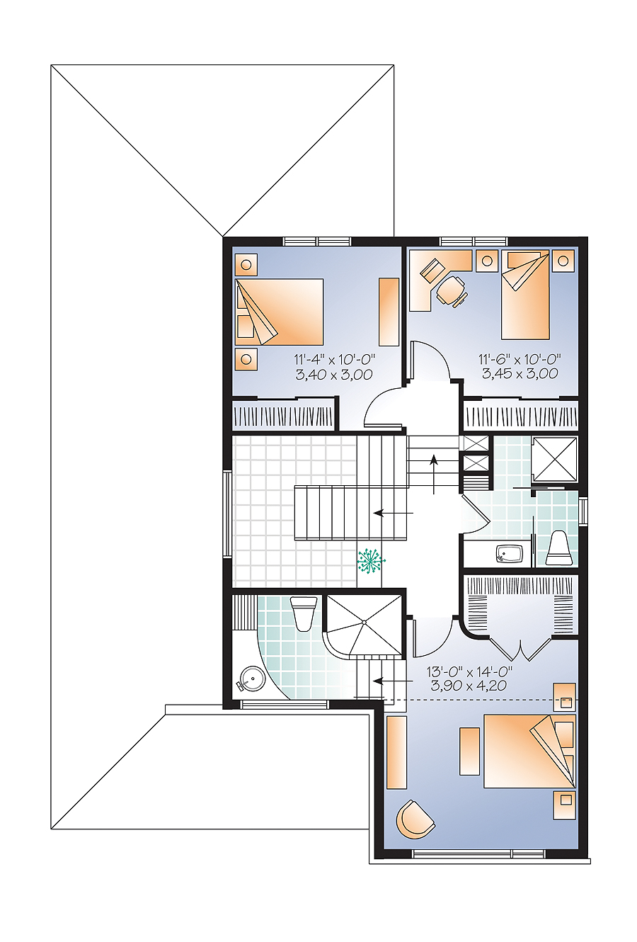 Second Floor image of Aldana House Plan