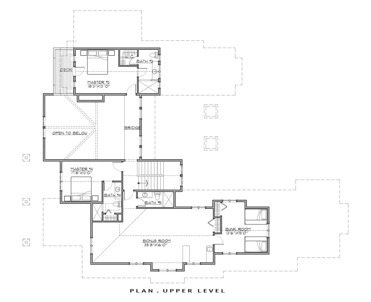 2nd Floor Plan image of CS56 House Plan