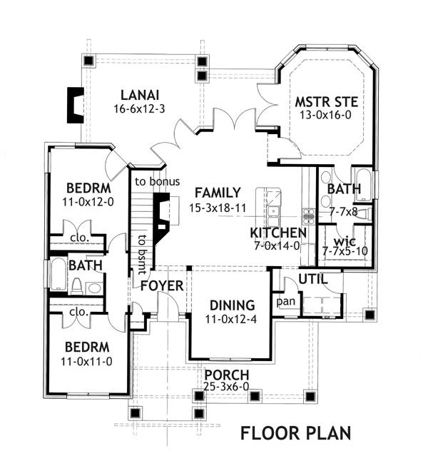 First Floor Plan image of Merveille Vivante Small House Plan