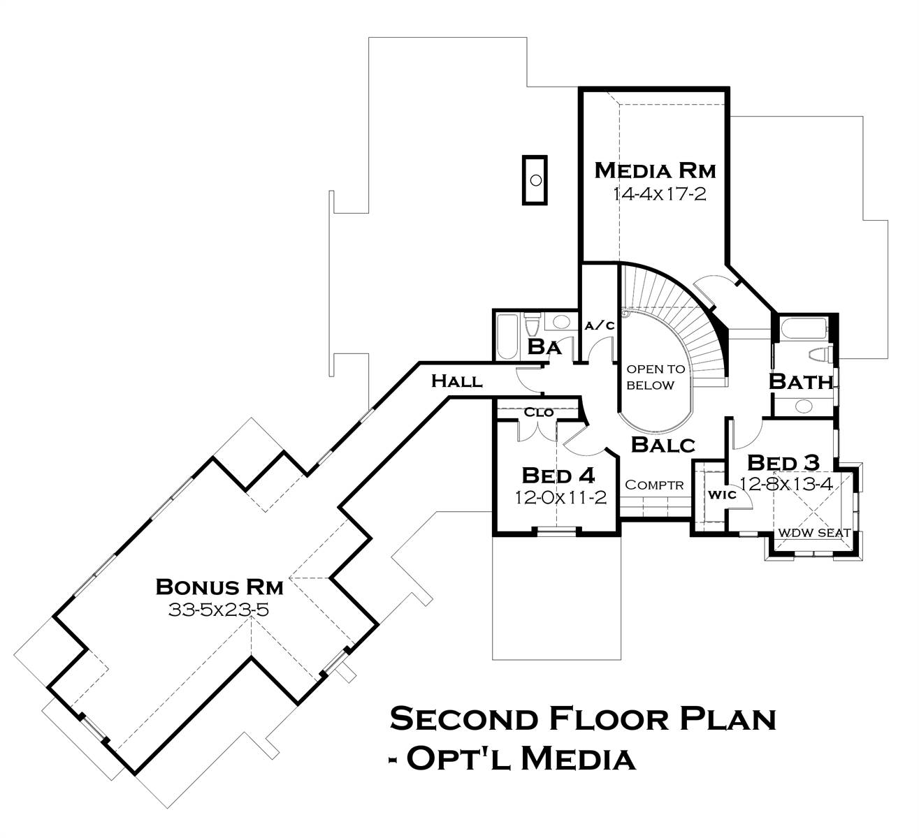 2nd Floor image of Chambre de Benissez House Plan