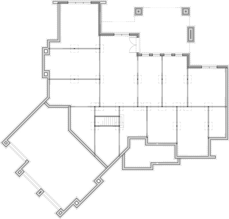 Walkout Basement Floor Plan image of La Meilleure Vie House Plan