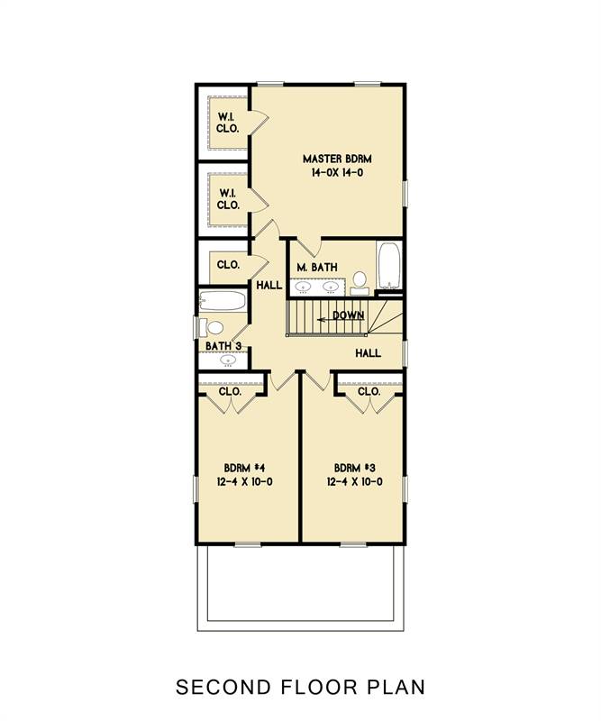 2nd Floor image of Ballentine House Plan