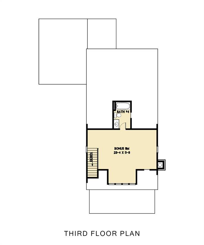 Bonus Plan image of Durham House Plan