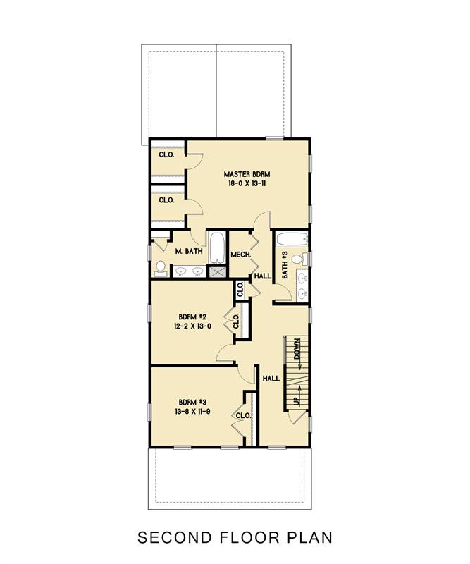 2nd Floor image of Lemonade House Plan