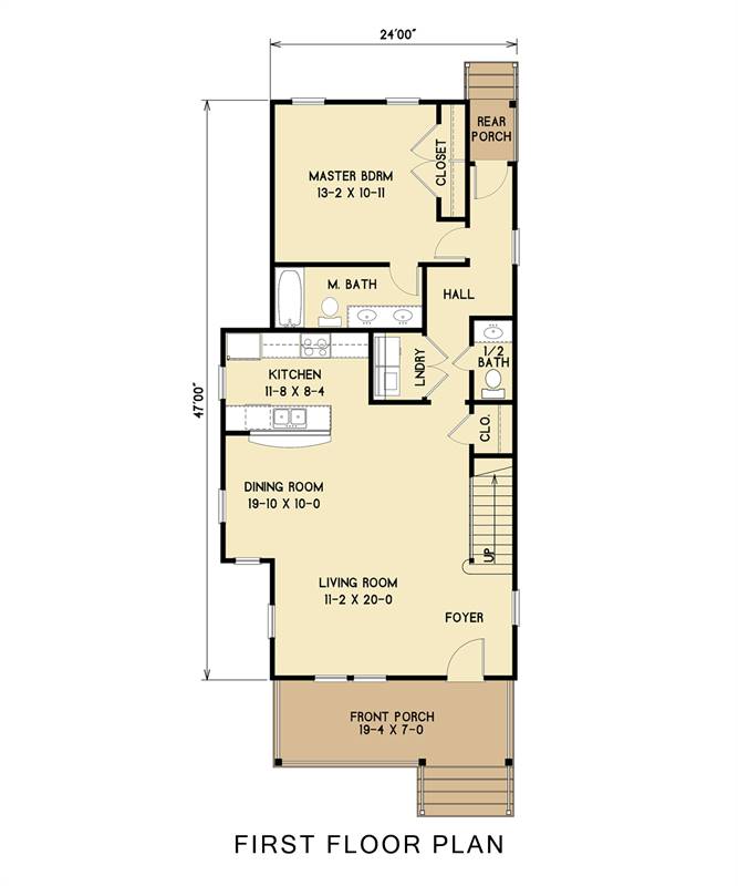 1st Floor image of Burlington House Plan