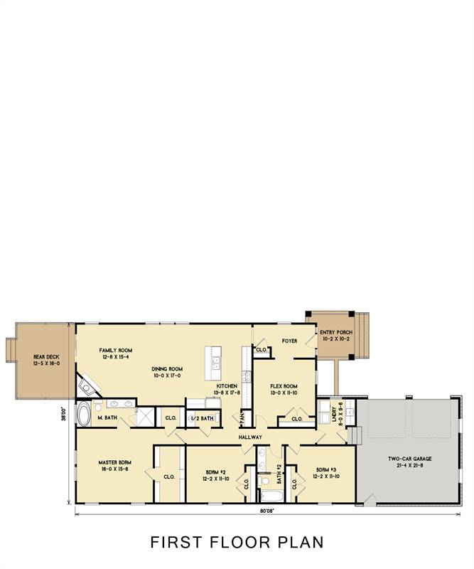 1st Floor image of Good Living House Plan