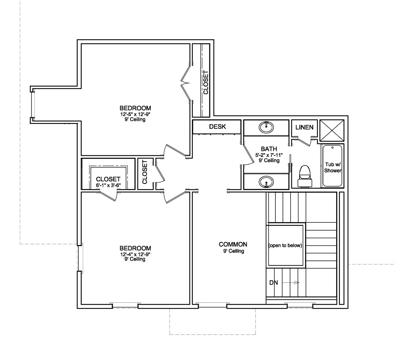 2nd Floor image of Le Pierre House Plan