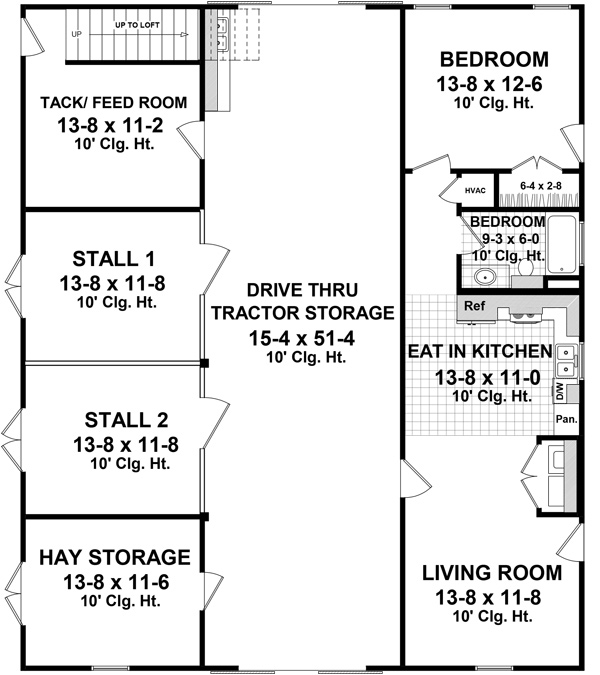 Floorplan image of The Forrest Branch House Plan