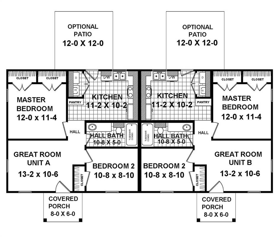 1st Floor image of Shawnee Creek House Plan