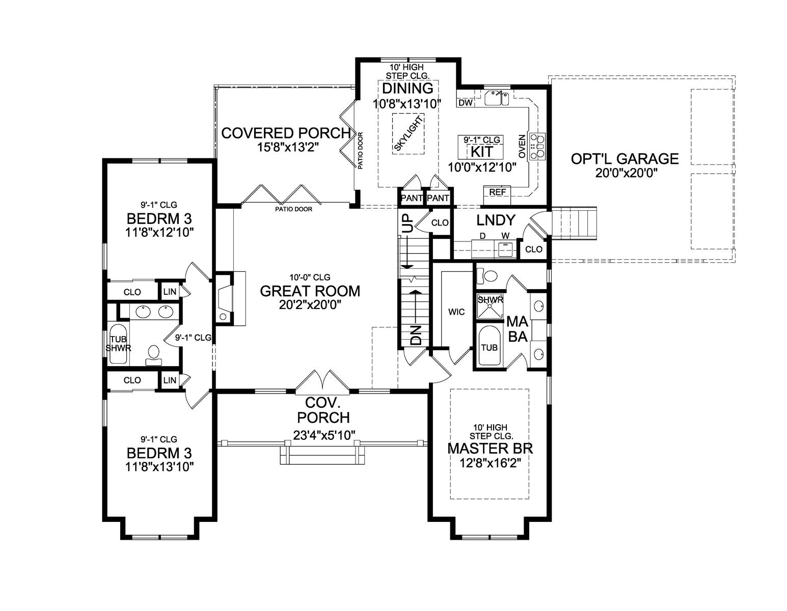 1st Floor image of Leesburg House Plan