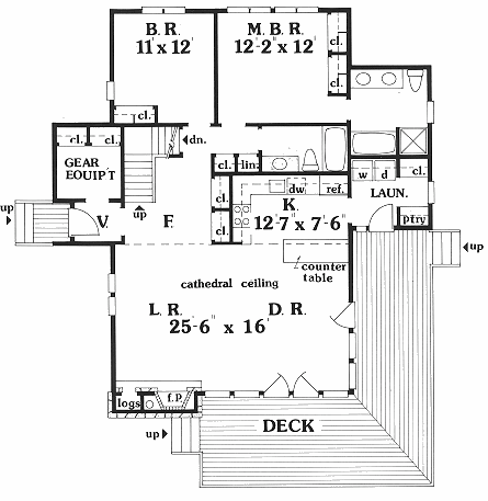 Floor Plan image of IRIS House Plan