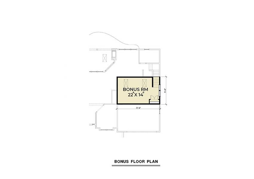 Bonus Plan image of Northwest 602 House Plan