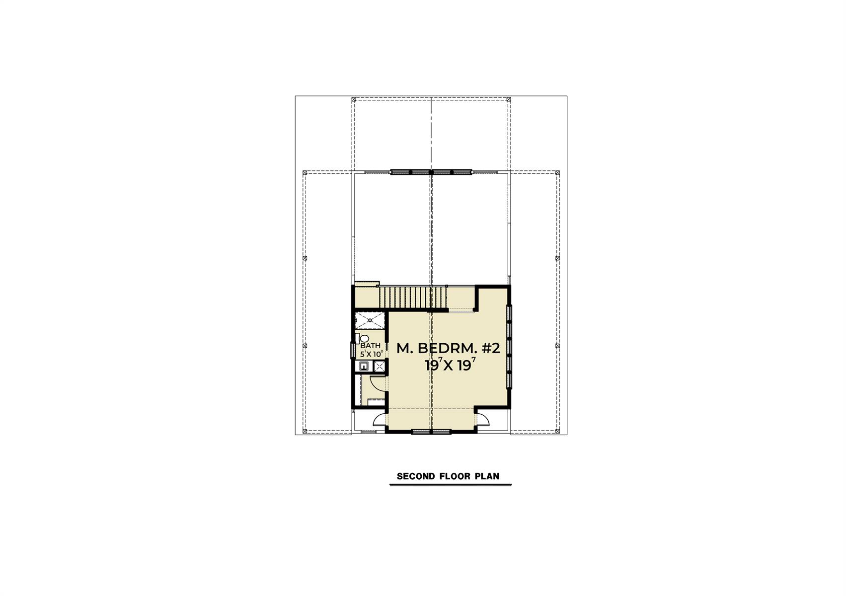 2nd Floor image of Northwest 628 House Plan